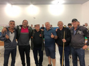 1º evento de sinuca